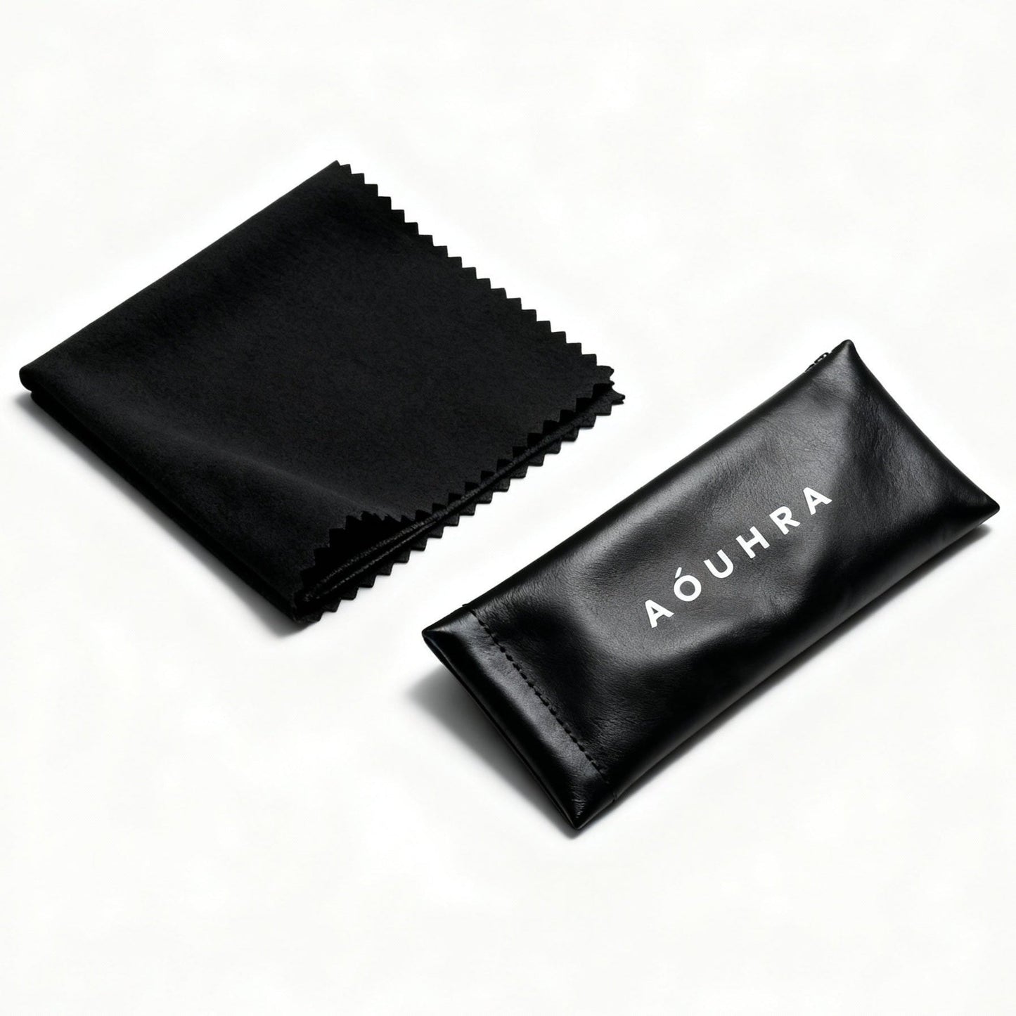 Aóuhra® Glasses Sleeve & Cleaning Cloth